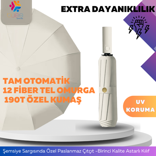 12 Telli Otomatik Şemsiye