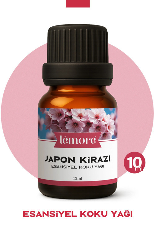 Japon Kirazı Uçucu Koku Yağı Buhurdanlık Yağı Difüzör Esansı Küre 10ml