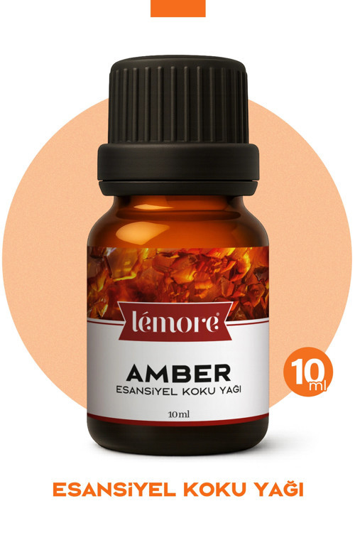 Amber Esansiyel Uçucu Koku Yağı Buhurdanlık Yağı Difüzör Esansı Küre 10ml