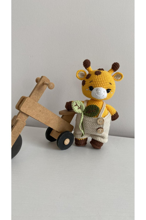 peluş oyuncak-örgü oyuncak-amigurumi oyuncak-oyuncak zürafa