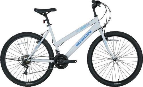 SENTIERO KADIN DAĞ BİSİKLETİ 42CM V 24 JANT 21 VİTES METALİK BEYAZ MAVİ