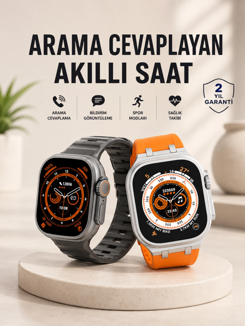 Akıllı Saat Gps, Uyku Takibi Arama Cevaplayan Bluetooth Bağlantılı
