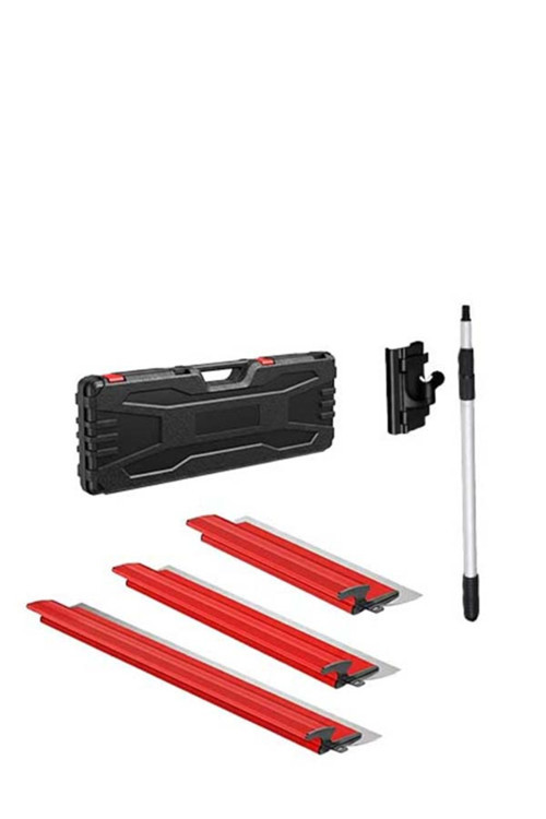 Saten Alçı Bıçağı- Mala Takımı - Üçlü Set ( 40,50,60 Cm )