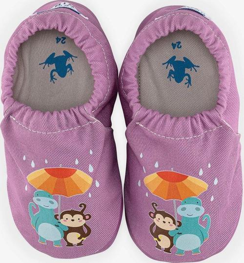 Umbrella Flower Hyper Mor Menekşe Barefoot Akıllı Patik