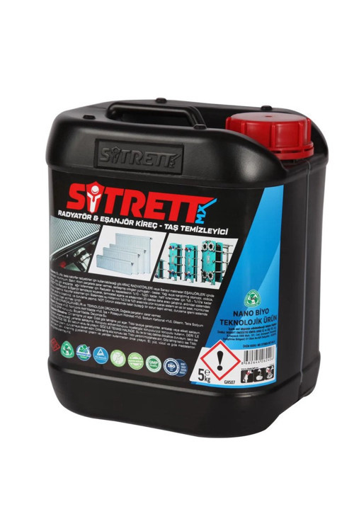 Sitrett MX Radyatör Eşanjör Alkali Yağ Temizleyici Endüstriyel 5Kg