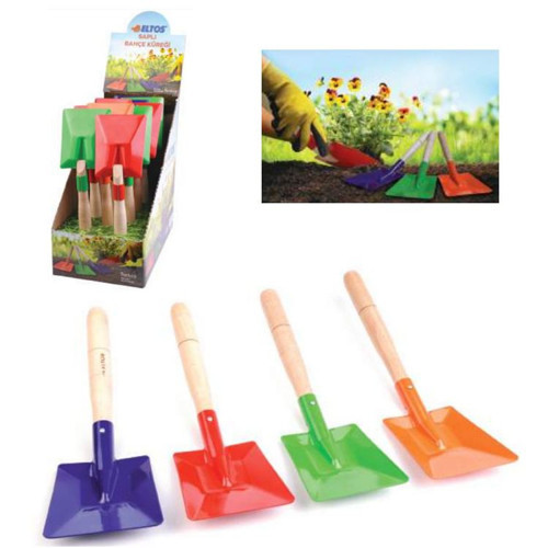 Mini Bahçe Küreği - Saplı 12x14cm TG-1395 340456