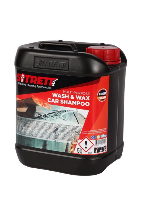 Sitrett MX Cilalı Oto Şampuanı Boya Korumalı 5 Kg