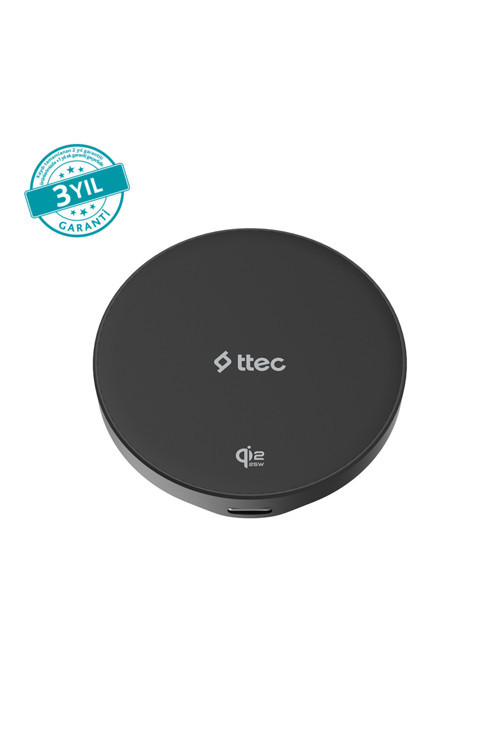 AirCharger Pro 2 Hockey Qi2.2/MagSafe Özellikli 25W iPhone/Android Kablosuz Hızlı Şarj Aleti