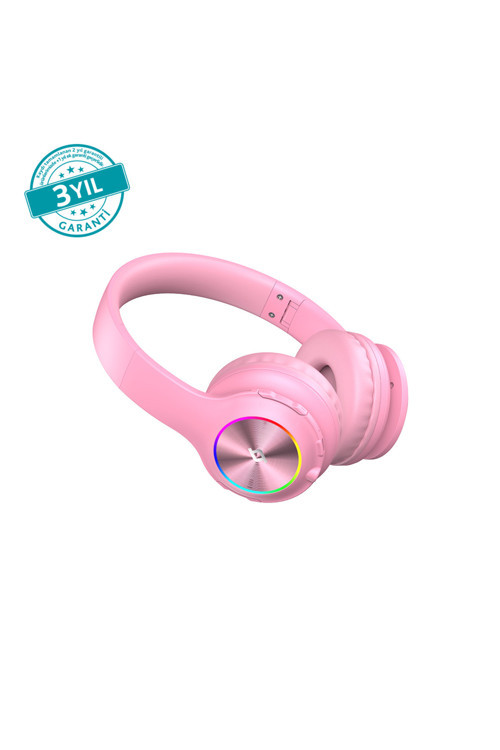 SoundBuddy Funled LED Işıklı Kulaküstü Kablosuz Bluetooth Çocuk Kulaklığı 2KM172