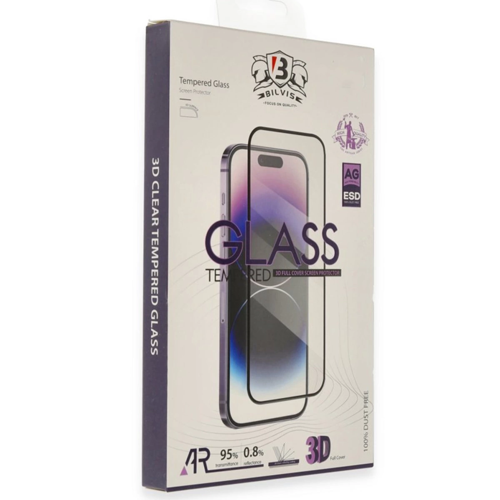 İphone 16E Bilvis 3D Cam Ekran Koruyucu