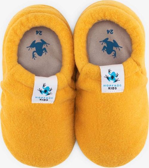 Polar Fleece Sarı Polar Barefoot Patik (Hediye Seti)