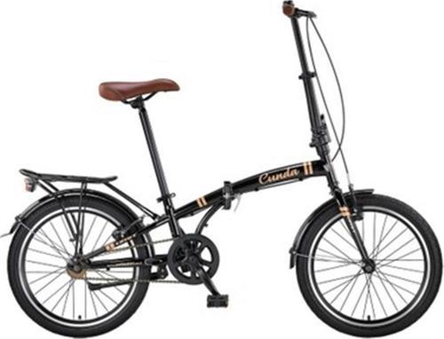 2034 CUNDA-FOLDING KATLANIR BİSİKLET V 20 JANT 6 VİTES SİYAH GOLD