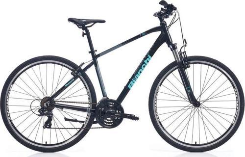 BIANCHI T0018FS ERKEK ŞEHİR BİSİKLETİ 540H V 28 JANT 21 VİTES SİYAH CELESTE YS728
