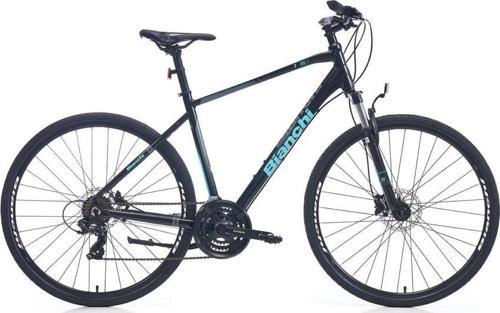 BIANCHI T0018FS-D ERKEK ŞEHİR BİSİKLETİ 510H HD 28 JANT 21 VİTES SİYAH LILAC YS728
