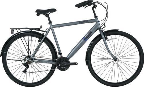 HARDY-S ERKEK ŞEHİR BİSİKLETİ 48CM V 26 JANT 21 VİTES GRİ SİYAH