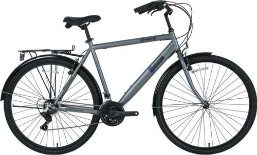 HARDY-S ERKEK ŞEHİR BİSİKLETİ 56CM V 28 JANT 21 VİTES GRİ SİYAH