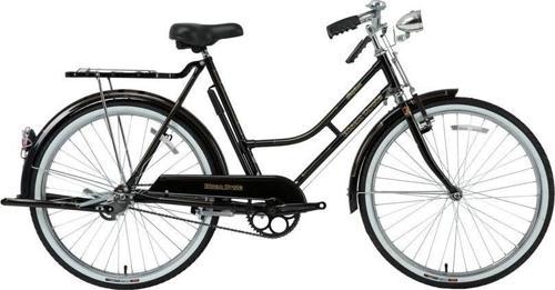 ROADSTAR CLASSIC KADIN HİZMET BİSİKLETİ 57CM V 26 JANT 1 VİTES PARLAK SİYAH GOLD