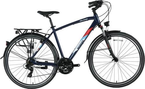 TRX 8100 CITY ERKEK ŞEHİR BİSİKLETİ 56CM V 28 JANT 21 VİTES LACİVERT YEŞİL BEYAZ