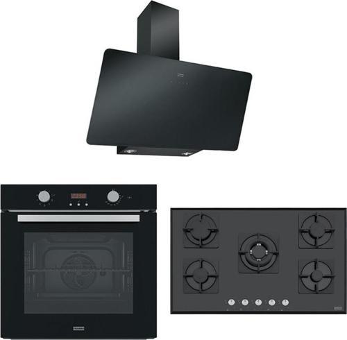 Ankastre Set (Fpj 915 Bk A Davlumbaz - Fhns 905 Bk Ocak - Fsl 86 Bk Fırın)