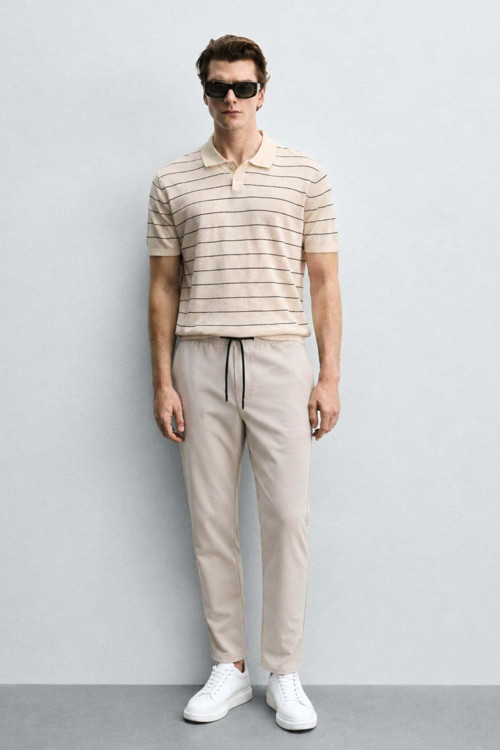 Bej Basic Erkek Pantolon 4242