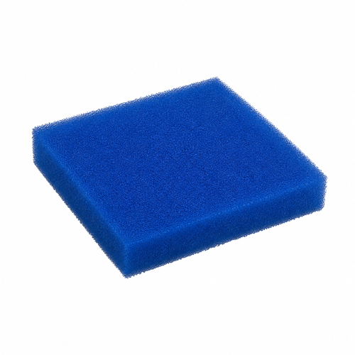 Geniş Gözenekli Biyolojik Mavi Akvaryum Filtre Süngeri 18x18x5cm 1 Adet