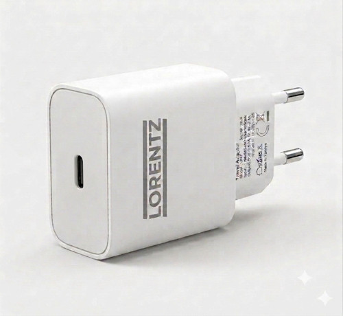 20W Tek Portlu Hızlı Şarj Cihazı, 1xusb-C, Beyaz, LR07