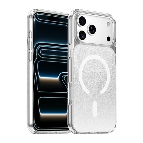 Apple iPhone 17 Pro Sora Simli Magsafe Kapak - Beyaz