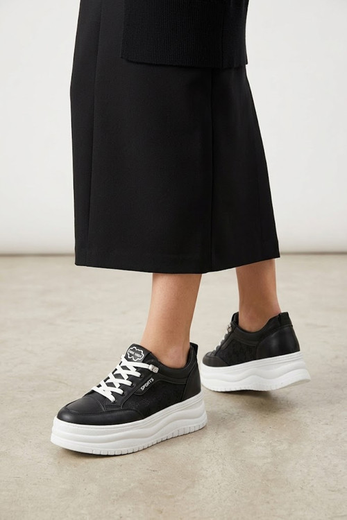 Solmaz BDL2006 Siyah Kadın Sneaker