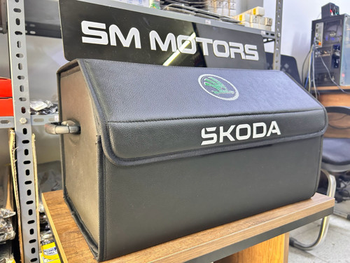 SKODA SUNİ DERİ BAGAJ ORGANİZER
