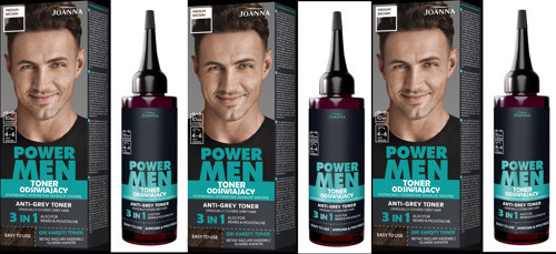 POWER MEN ANTİ-GREY TONER 3Ü1ARADA SAÇ SAKAL BIYIK 03 ORTA KAHVERENGİ – 3 ADET