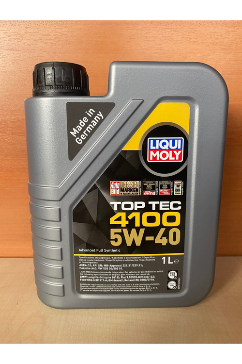 LIQUIMOLY 9510 TOP TEC 4100 5W-40 1LT