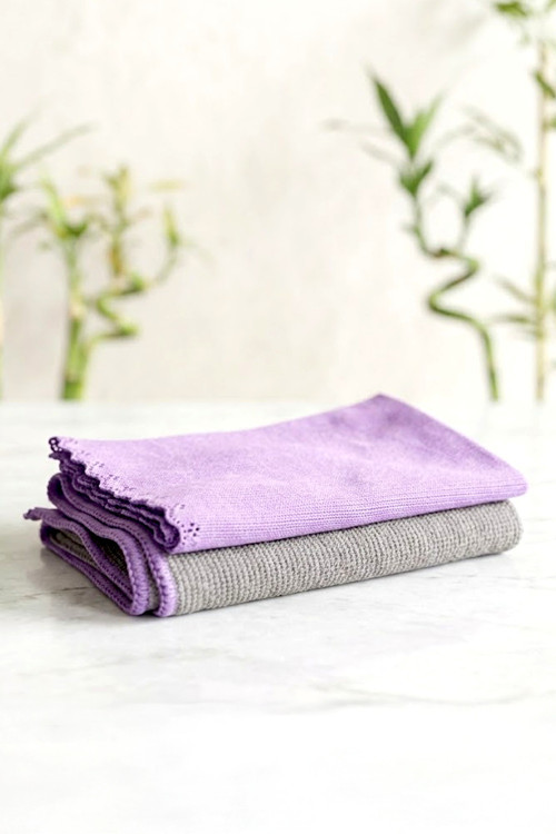 Myclean 2'Li İz Bırakmayan Mikrofiber Cam Bezi 30X40Cm