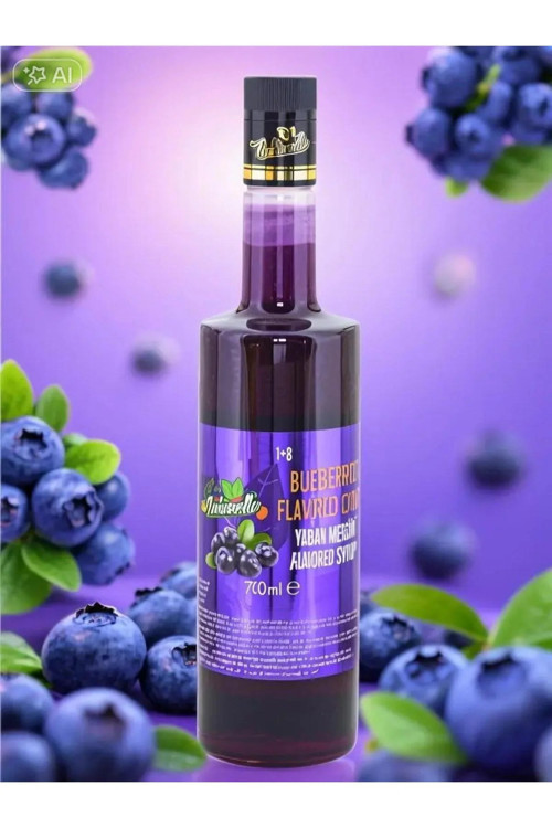 Yaban Mersini Aromalı Şurup 700 ml