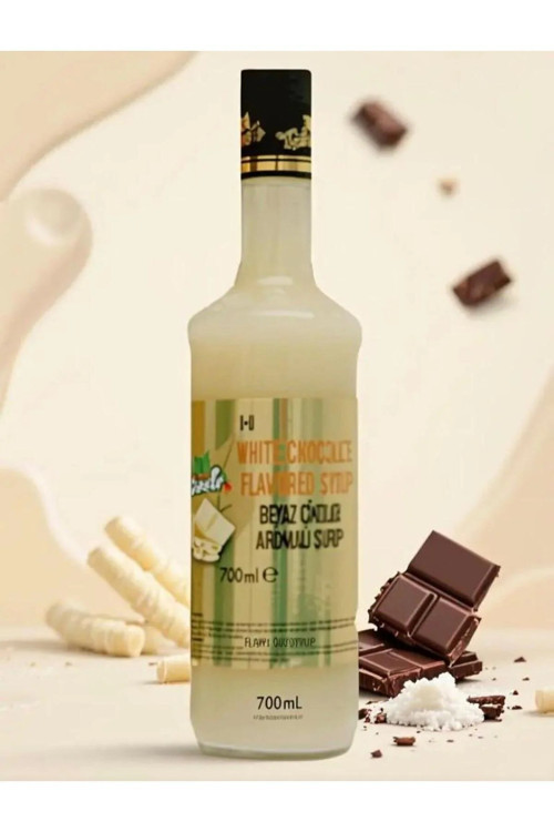 Beyaz Çikolata Aromalı Şurup 700 ml