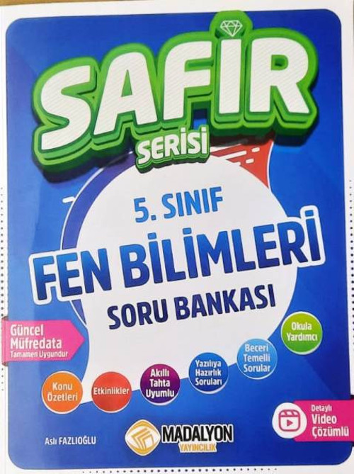 5. Sınıf Fen Bilimleri Soru Bankası Safir Serisi
