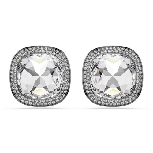 5751325 Swarovski Küpe Una:Ce Xl Cushıon Lıght Cry/Bru