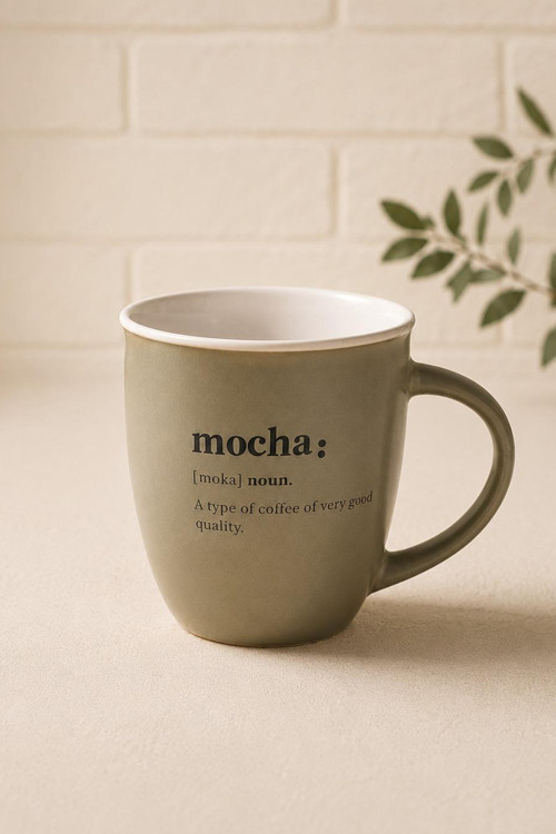 Stoneware Mocha Kupası 370 Ml