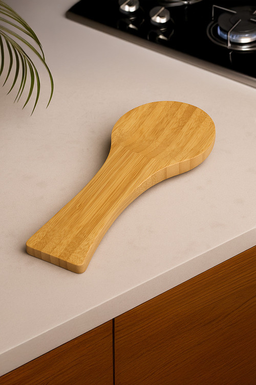 Bambu Nordıc Kirli Kaşık Altlığı Kirli Kaşıklık