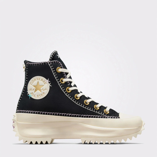 Run Star Hike Unisex Siyah Platform Sneaker