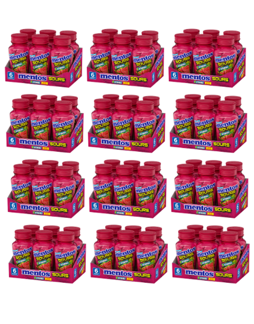 Sours Çilek Aromalı C Vitaminli Tablet Şekerleme 49 GR X 6 Adet X 12 Adet