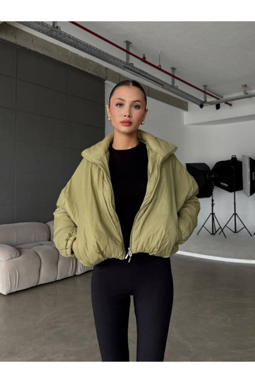 Şişme Kısa Bomber Mont