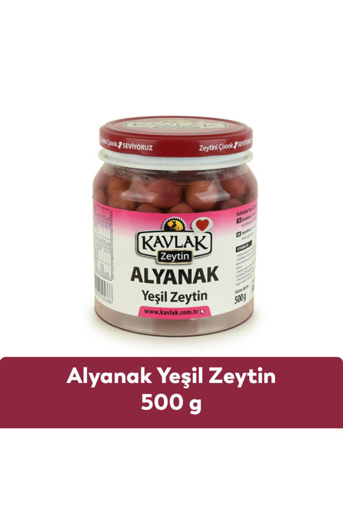 Alyanak Çizik Yeşil Zeytin 500 Gr