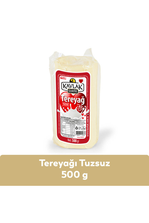 Pastorize Tereyağı Tuzsuz 500 Gr