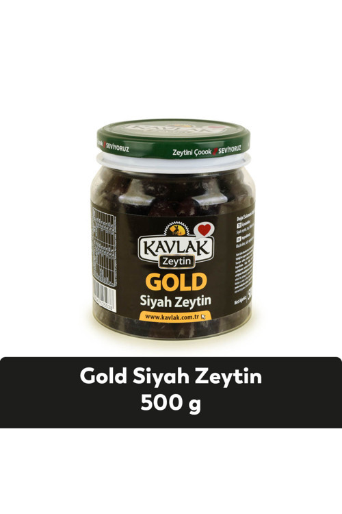 Gold Gemlik Siyah Zeytin 500 Gr