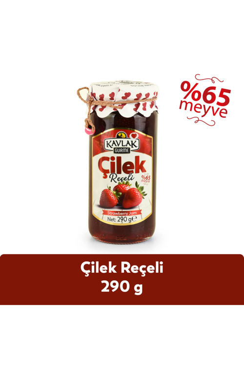 Çilek Reçeli 290 Gr Cam Kavanoz