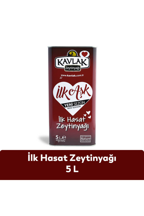 Ilk Hasat Soğuk Sıkım Zeytinyağı 5 Lt