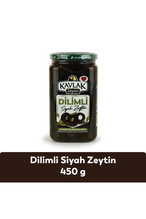 450 Gr Siyah Dilimli Zeytin