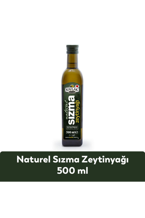 Naturel Sızma Soğuk Sıkım Zeytinyağı 500 Ml Marasca Cam Şişe