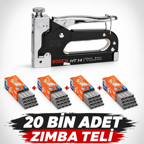 HT 14 El Zımbası + 20.000 Adet Zımba Teli