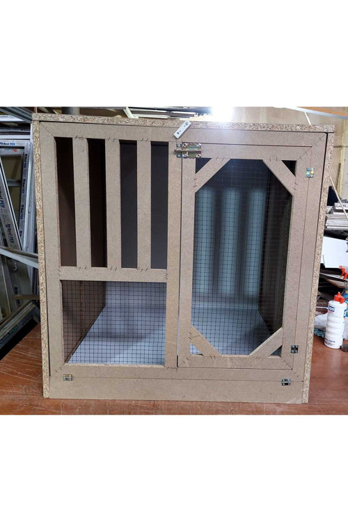 Horoz Kafesi 80x80x80 Ölçülerinde - Hint Horozu Kafesi